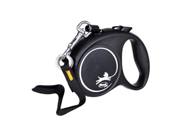 flexi Black Design XS snor 3 m, 8 kg, sort
