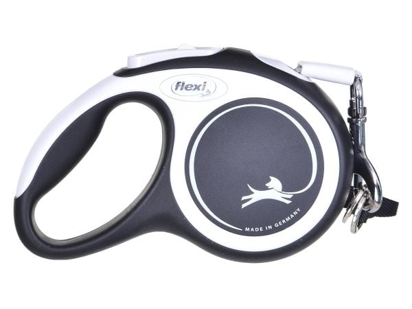 flexi New Comfort XS bånd 3 m, 12 kg, sort