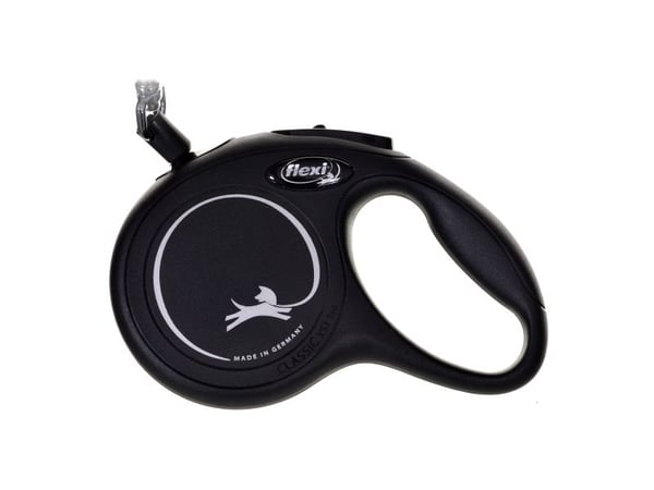 flexi New Classic snor XS, 3M, 8KG, sort