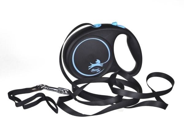 flexi Black Design L bånd 5 m, 50 kg, blå
