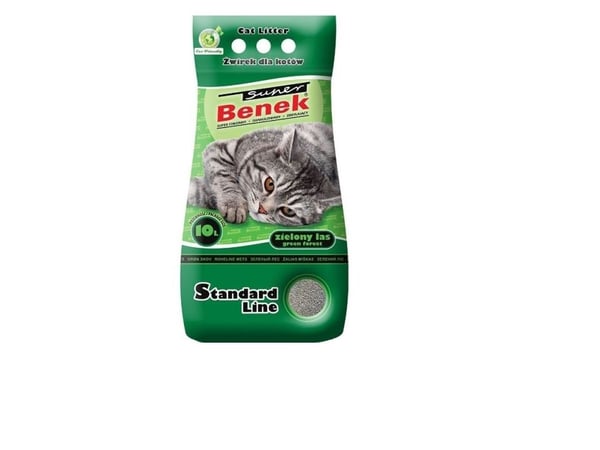 Kattsandspade Super Benek Standard grön 10 l