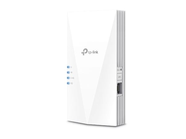 TP-Link RE600X V2 - Rekkeviddeutvider for Wi-Fi - Wi-Fi 6 - 2.4 GHz, 5 GHz - i veggen