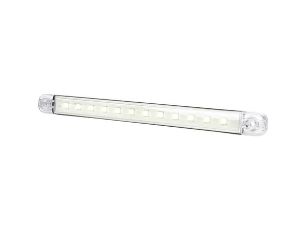 WAS Sisävalaisin 729 LW10 LED (RGB) 24 V/DC (L x K x S) 238 x 25 x 10,4 mm)