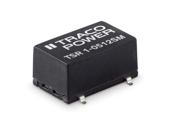 Traco Power TSR 1-0515SM, 9,3 mm, 7,6 mm, 15,2 mm, 3 - 5.5 V, 1000 mA, 1.5 V