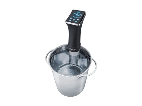 Steba SV 80, Sous vide-nedsenkingssirkulasjonspumpe, Sort, Rustfritt stål, LCD, 90 °C, 99 timer, IPX7
