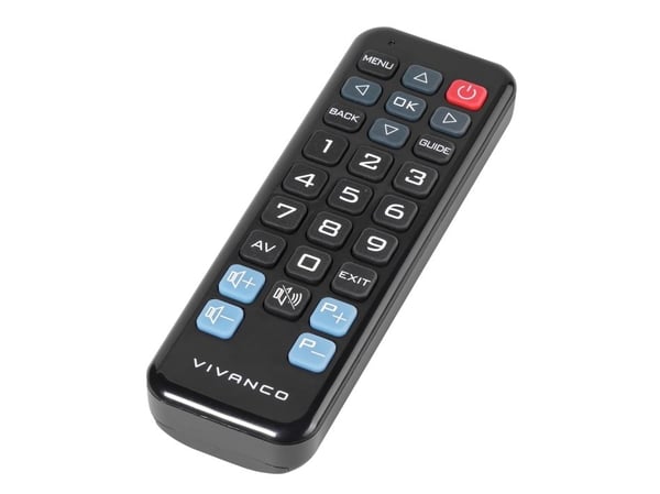 Vivanco RR Z130, TV, painikkeet, musta