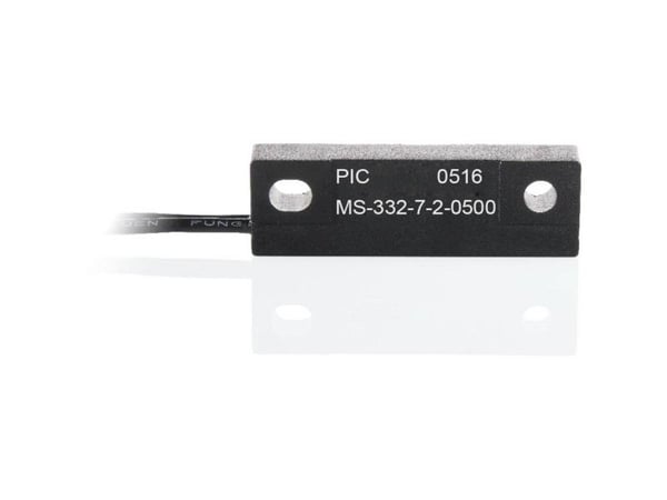 PIC MS-332-7-2-0500 Reed-kosketin 1 x bryde-kosketin 175 V/DC, 120 V/AC 0,25 A 5 W, 5 VA