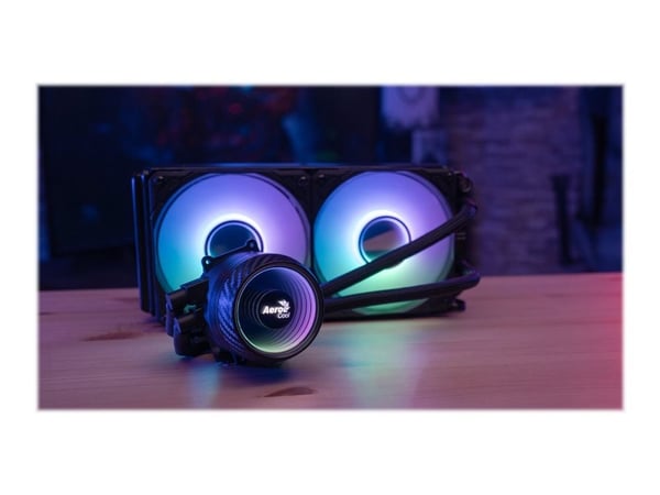 AeroCool Mirage L240 - Prosessorin nestejäähdytysjärjestelmä - (seuraaville: LGA775, LGA1156, AM2, AM2+, AM3, LGA1155, AM3+, LGA2011, FM1, FM2, LGA...