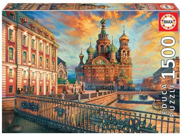 Educa Saint Petersburg, 1500 stykker, By, 12 år