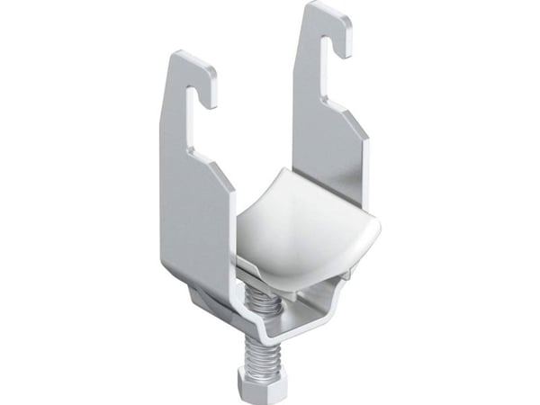 Fischer 558148, Putkenkiinnitin, Terästä, 44 - 48 mm, Sinkittyä terästä, M8, EN 10025, DIN EN 10346, EN 20898-1, DIN EN ISO 1461