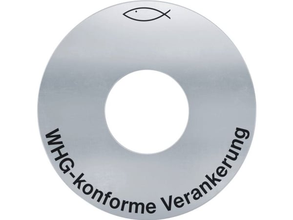 Fischer 558309 WHG-merkeplate 10 stk