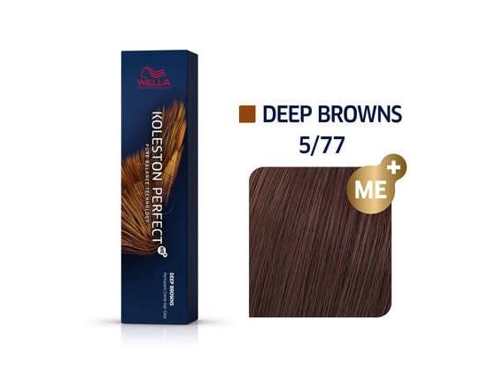 Wella Professionals Koleston Perfect Me+ Deep Browns 5/77, 60 ml