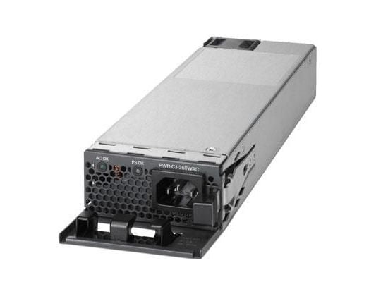 Cisco Config 1 - Virtalähde - hot-plug/redundantti (plug-in-moduuli) - 80 PLUS Platinum - AC 100-240 V - 350 Watt - Catalyst 9300 (350 Watt), 9300L...