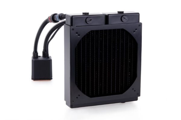 Alphacool Eisbaer 200, All-in-one liquid cooler, Musta