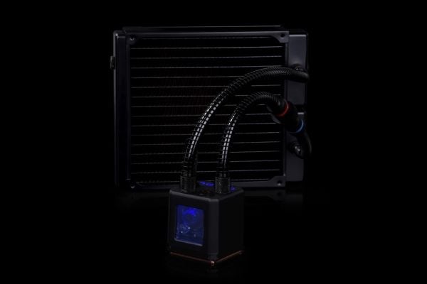 Alphacool Eisbaer 200, All-in-one liquid cooler, Musta