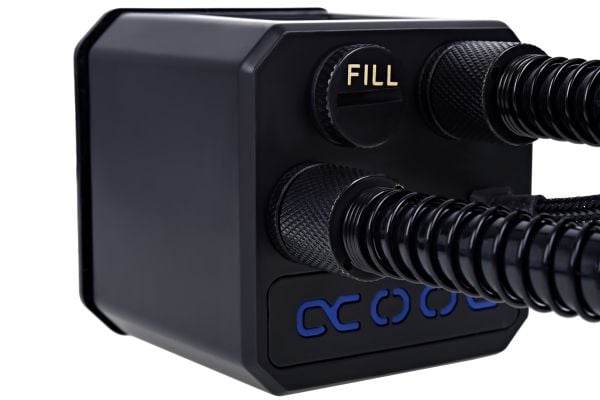 Alphacool Eisbaer 200, All-in-one liquid cooler, Musta