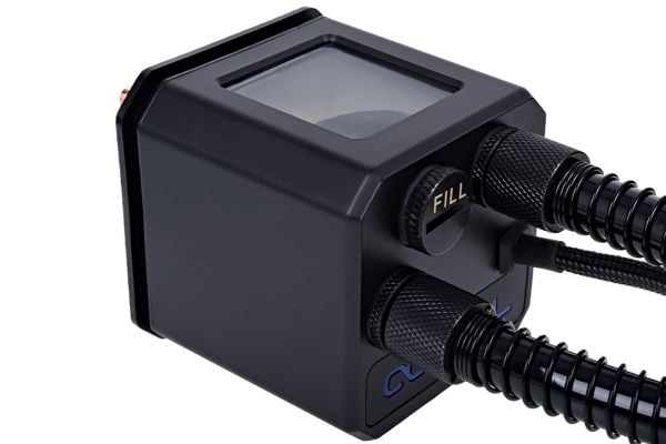Alphacool Eisbaer 200, All-in-one liquid cooler, Musta