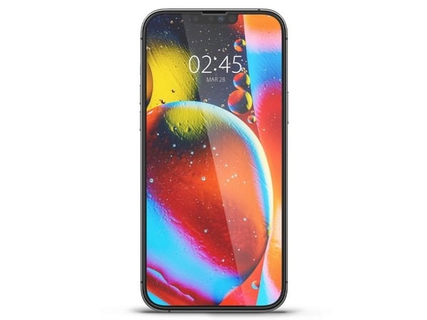 Spigen AGL03404, Apple, iPhone 13 Mini, Naarmuuntumisenkestävä, Läpinäkyvä, 1 kpl