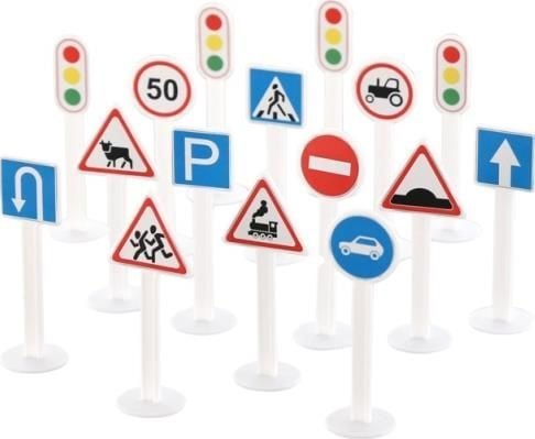 Polesie sett med trafikkskilt nr. 1 (64196 POLESIE)