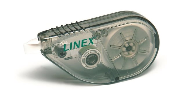Linx korrektionstape hvid 8m x 5 mm