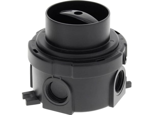Wiska COMBI 304 SWITCH RS/1-2 BK bryter/vrider 250 V 10 A IP66 1 stk