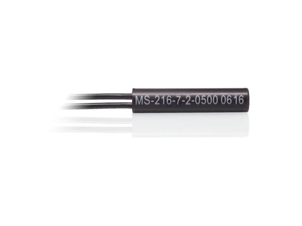 PIC MS-216-7-2-0500 Reed-kosketin 1 x bryde-kosketin 175 V/DC, 120 V/AC 0,25 A 5 W, 5 VA