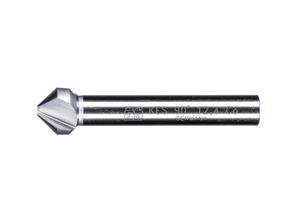 PFERD KES HSSE DIN 335 C90° 12,4, Drill, Multi-verktøy, Stål, Ikke-jernholdig metall, Bronse, Rustfritt stål, Aluminium, Cobalt Alloy High-Speed St...