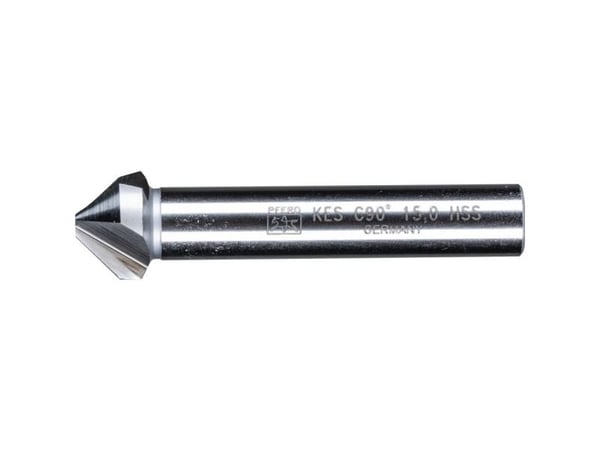 PFERD KES HSS DIN 335 C90° 15,0, Drill, Multi-verktøy, Stål, Ikke-jernholdig metall, Bronse, Rustfritt stål, Aluminium, Høy-Hastighets Stål (HHS)