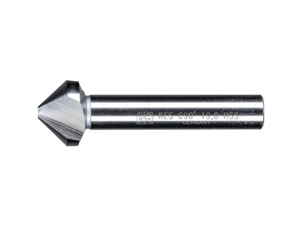 PFERD KES HSS DIN 335 C90° 19,0, Drill, Multi-verktøy, Stål, Ikke-jernholdig metall, Bronse, Rustfritt stål, Aluminium, Høy-Hastighets Stål (HHS)