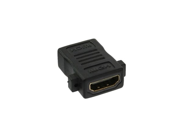 InLine 17600M, HDMI A female, HDMI A, Sort