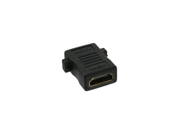 InLine 17600M, HDMI A female, HDMI A, Sort