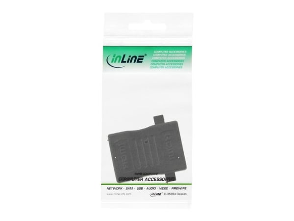 InLine 17600M, HDMI A female, HDMI A, Sort