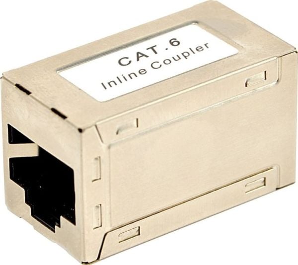 Gembird - Nettverkkopler - RJ-45 (hunn) til RJ-45 (hunn) - S/FTP - CAT 6