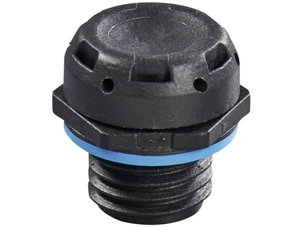 Wiska 10103264 EVPS 12 HF iskunkestävä M12 Muovi Musta (RAL 9005) 10 kpl