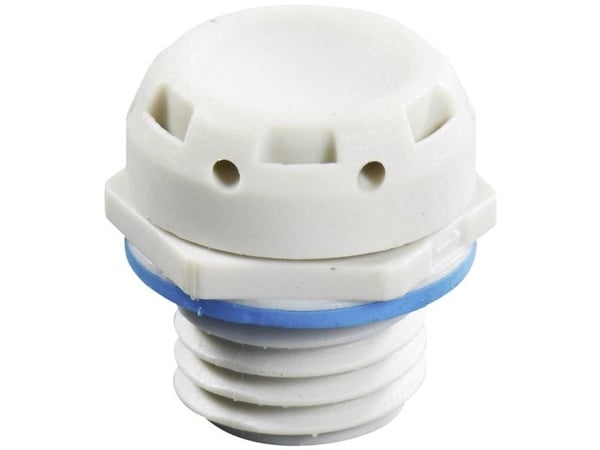Wiska 10103263 EVPS 12 HF blindpropp slagtålig M12 plast gråvit (RAL 7035) 10 st