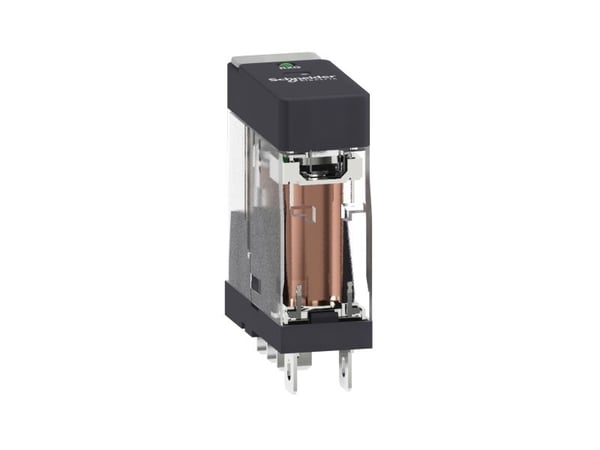 Schneider Electric RXG13BD, Musta, 24 V, -40 - 70 °C, IP40 CSA C22.2 No 14 IEC 61810-1 UL 508 EAC, 2500 VA, 10 A