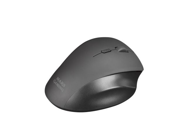 Mars Gaming MMWERGO, Oikeakätinen, Mekaaninen, Langaton RF, 3200 DPI, Musta