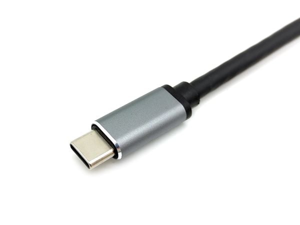 Equip 133484, USB 3.2 Gen 1 (3.1 Gen 1) Type-C, Sølv, 4K Ultra HD, 30 Hz, HDMI, Aluminium