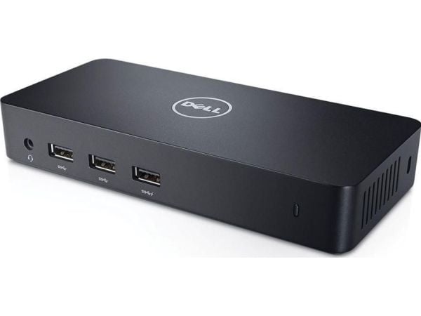 Dell D3100 - Dockningsstation - USB - 2 x HDMI, DP - 1GbE - Danmark - för Inspiron 13 73XX, 14 34XX, 14 5447, 15, 15 35XX, 15 55XX, 15 7548, 17 57X...