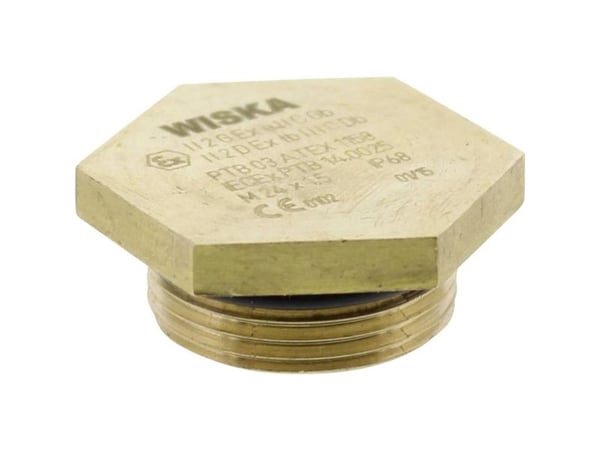 Wiska EX-VSM 25 Blindprop slagfast, Eksplosionsbeskyttet M25 Metal Natur 1 stk 1 stk