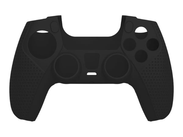White Shark - Skyddshölje för spelkonsolstyrenhet - silikon - svart - för Sony DualSense