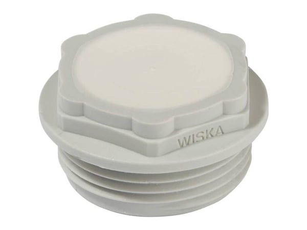 Wiska EMS 16 Kaapelin läpivienti Liittimen halkaisija (max.) 9 mm Levyn paksuus (max.) 9 mm Muovi Vaaleanharmaa 100 kpl