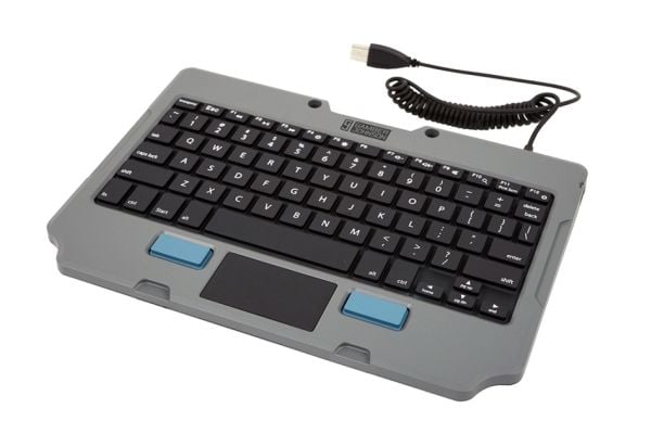 Gamber-Johnson Rugged Lite - Tastatur - med styreplate - USB - QWERTY - USA