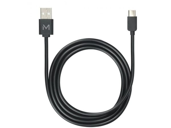 Mobilis - USB-kaapeli - 24-nastainen USB-C (han) til USB (han) - USB 2.0 - 1 m - lajittelu