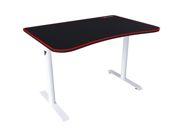 Arozzi Arena Fratello - Bord - kurvet - hvit sokkel