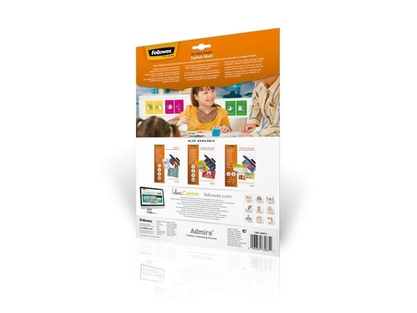 Fellowes Admire Stylish Matt - 80 mikroner - 25-pack - A4 (210 x 297 mm) lamineringsfilm