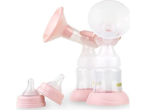 Neno Bella Twin, 150 ml, Elektroninen, Vaaleanpunainen, Läpinäkyvä