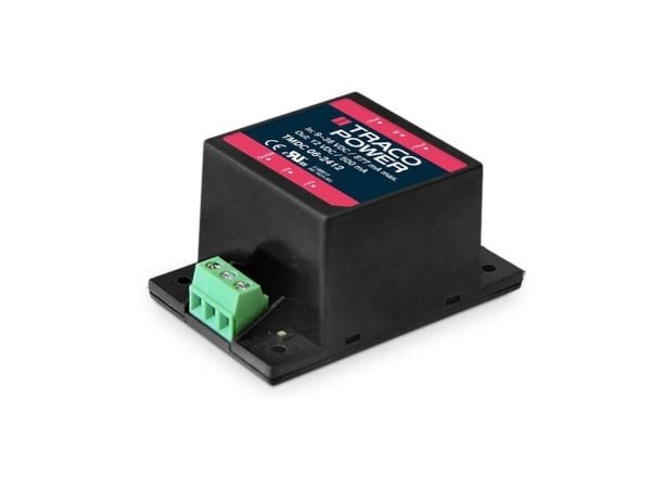 Traco Power TMDC 06-2422, 34 mm, 26,5 mm, 53 mm, 49 g, 6 W, 9 - 36 V