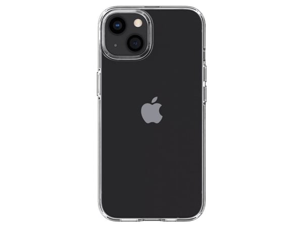 Spigen Liquid Crystal - Baksidedeksel for mobiltelefon - termoplast-polyuretan (TPU) - krystallklar - for Apple iPhone 13