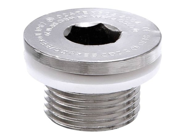 Wiska OSSP-R 20 Blindprop slagfast, Eksplosionsbeskyttet M20 Metal Natur 1 stk 1 stk